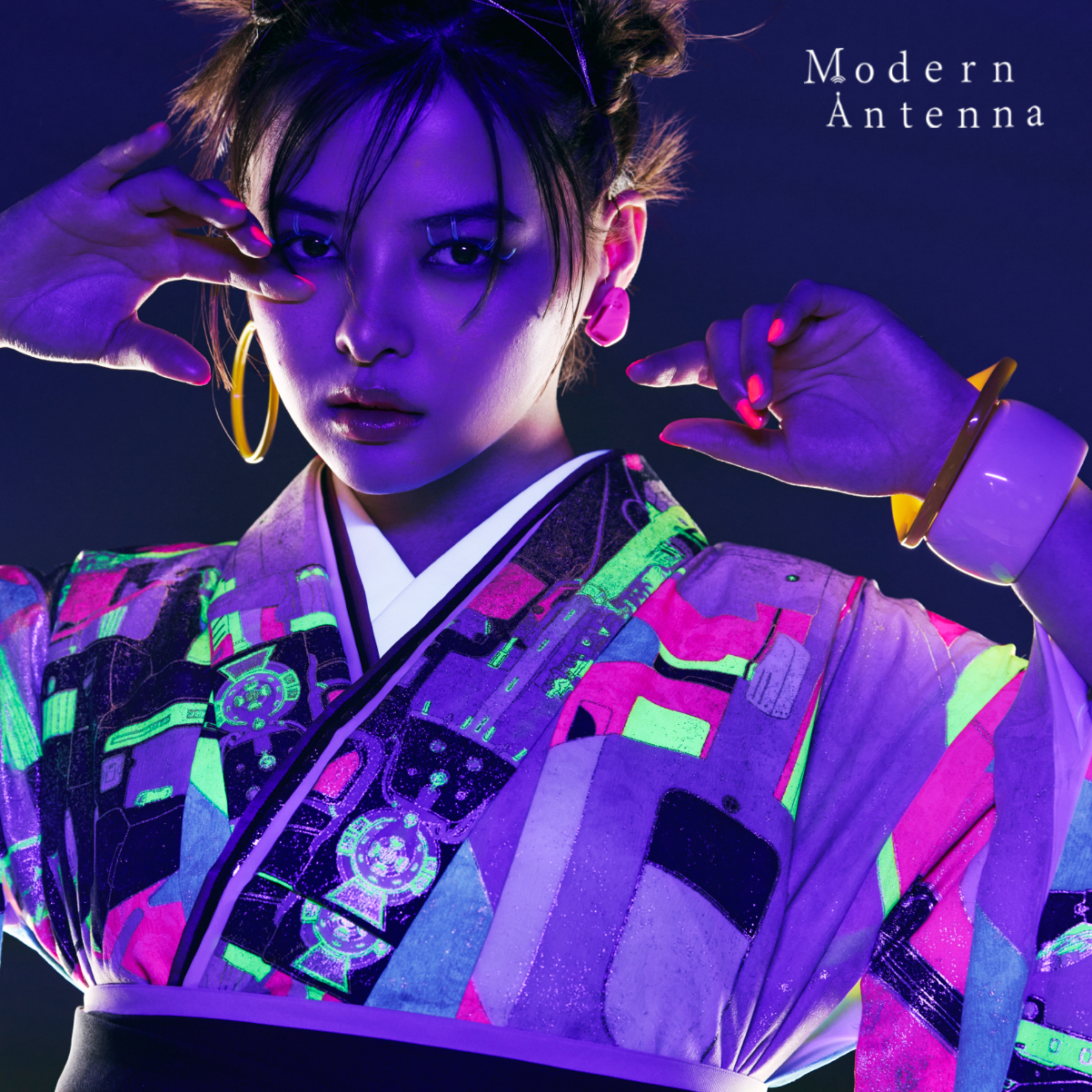 Gondola/ターコイズ×ピンク（袴：アコーディオン/ブラック×ピンク