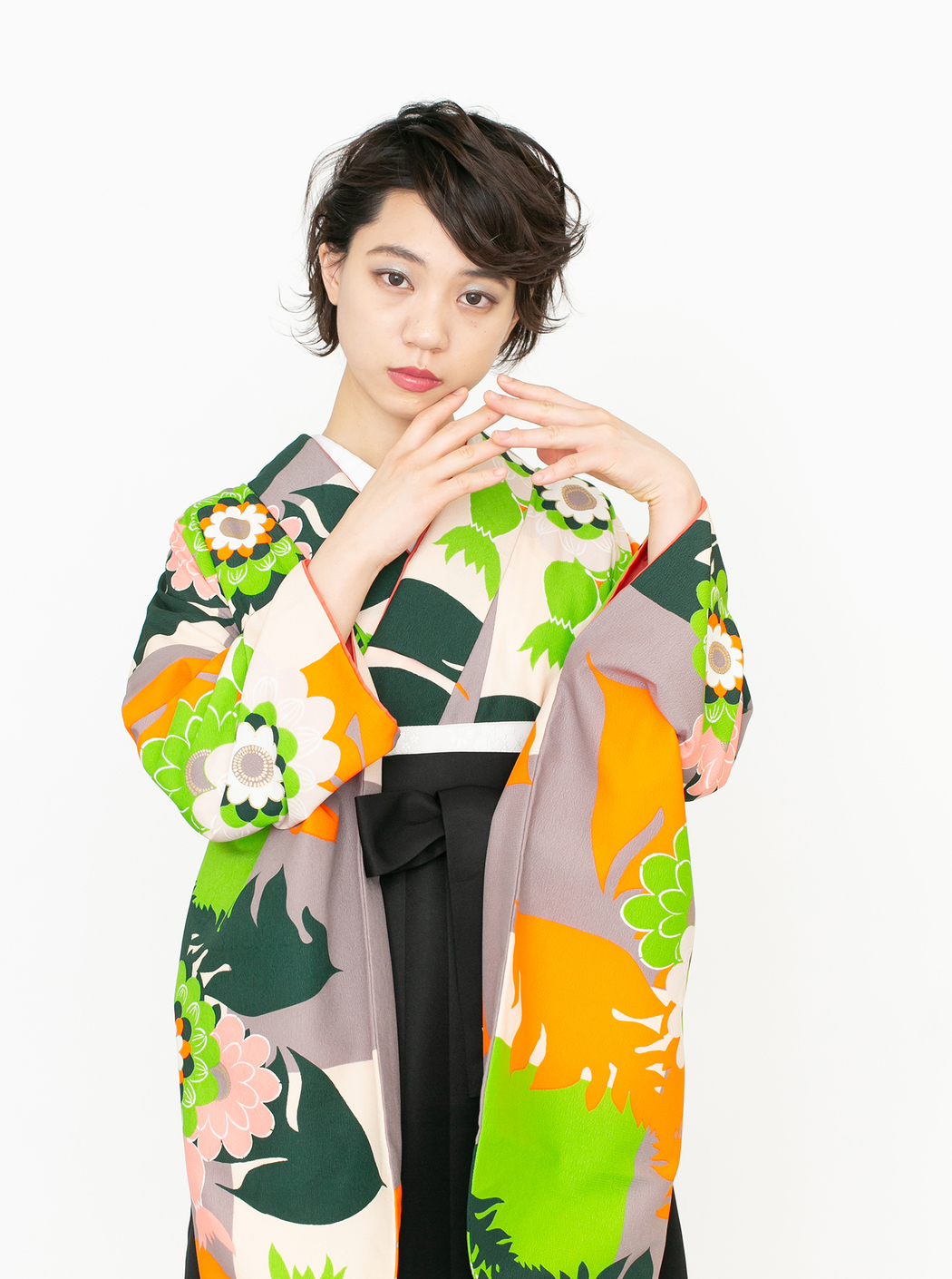 袴 袴スカートドレス「Mami Tsuji クレイジーミックス」 限定1着 | design